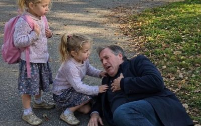 A Billionaire Collapses in a Park—Two Poor Little Girls Rush to Save Him, and What Happens Next Changes All of Their Lives Forever