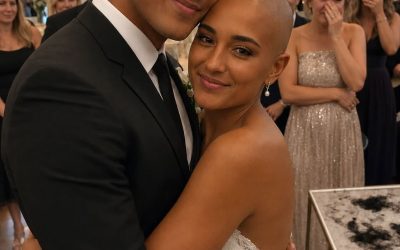 My Husband and I Shaved Our Heads in the Middle of Our Wedding Ceremony – When I Revealed the Real Reason During My Toast, Our Guests Sat in Stunned Silence Before Bursting Into Tears