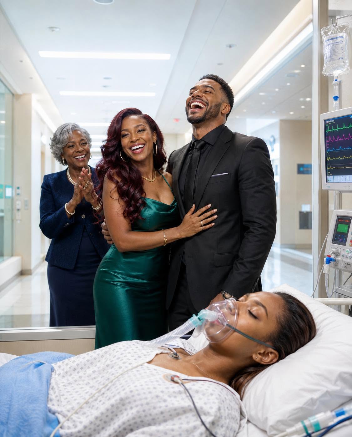Wife ᴅɪᴇs, Husband And Mistress Wear Black To Celebrate Until The Doctor Says, The Boss Is Alive!