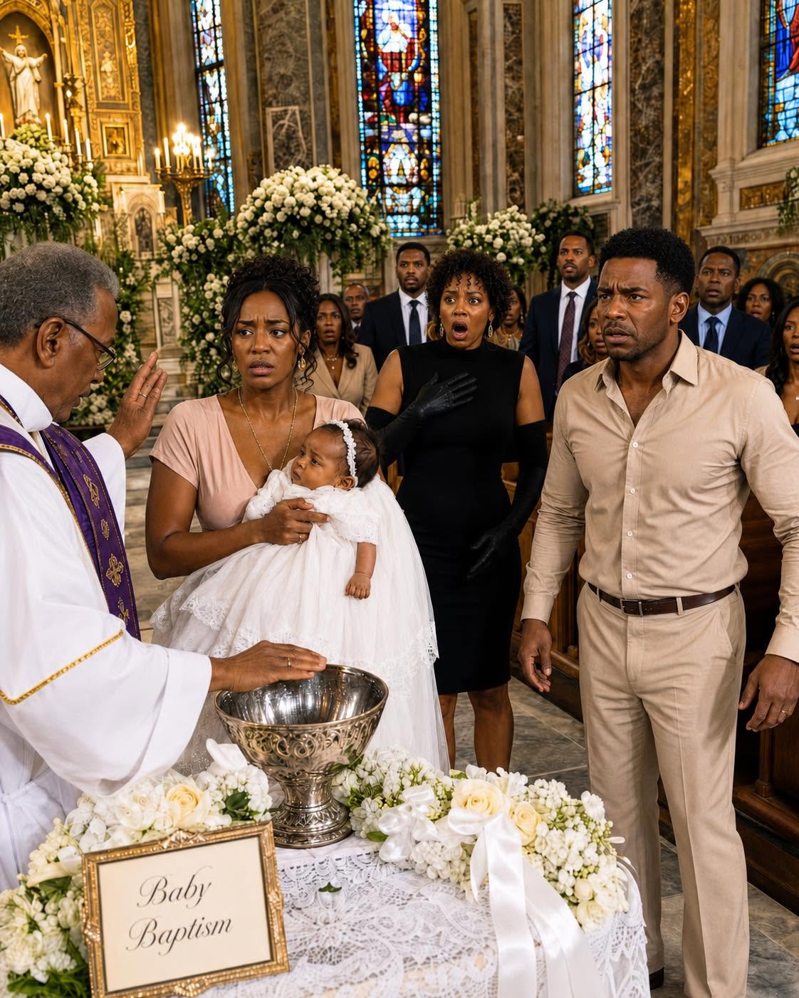 Mar 11, 2026 My husband told me he was going to the christening of a client’s son. I followed him to a farm… and saw my cousin carrying the baby in her arms. Then the priest smiled and said, “Now, let the child’s father come forward.”
