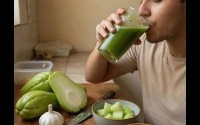 Natural Chayote, Garlic & Oregano Drink: A Nourishing Herbal Recipe for Everyday Wellness
