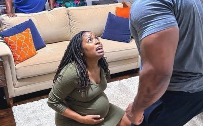 “My husband beat me while I was pregnant and his parents laughed… but they didn’t know that a simple message would destroy everything.