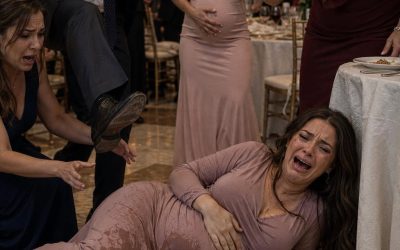 I stayed seated. My father walked over and kicked my chair hard from behind, making me f a. l l backwards. I landed on my pregnant belly and my water b r oke all over the floor. My mom…