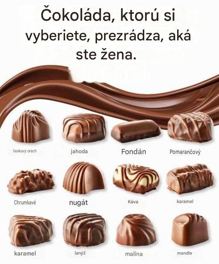 The chocolate you choose reveals what kind of woman you are